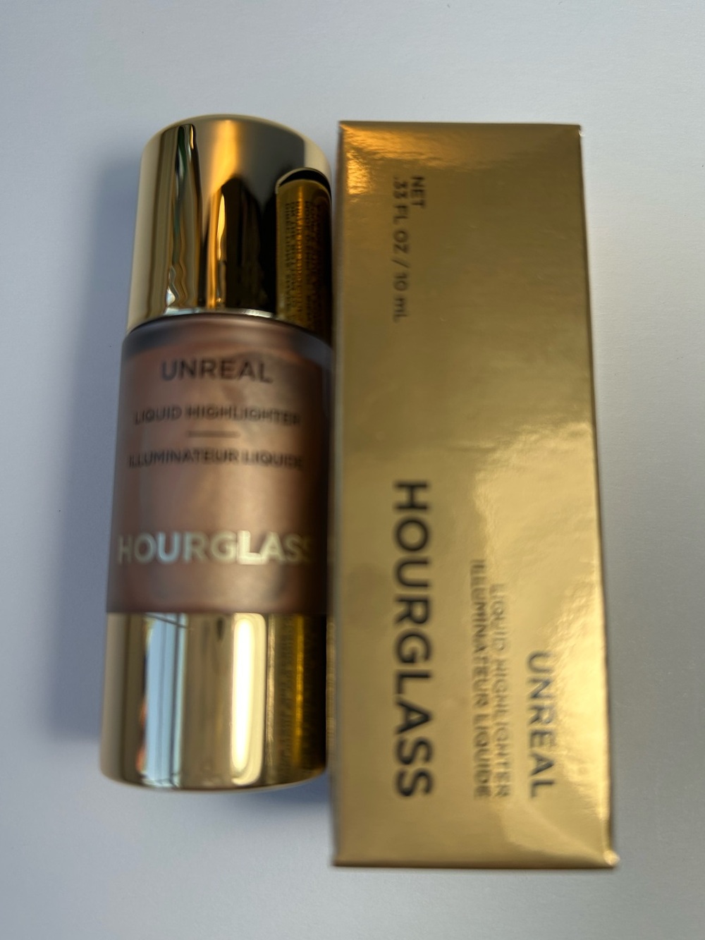 NWT🌷Hourglass Unreal Liquid Highlighter - Mythic (Warm Bronze Gold)